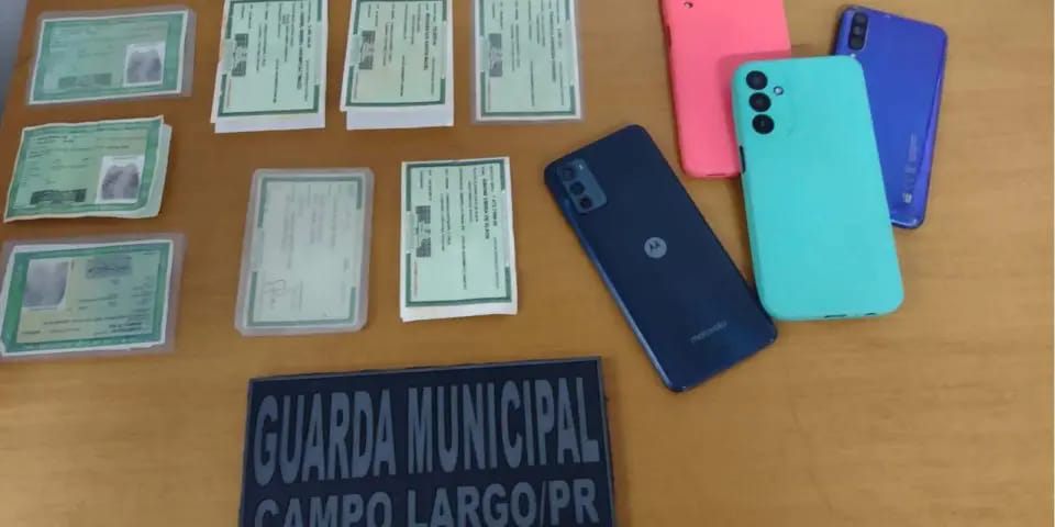 Trio é preso em Campo Largo ao tentar aplicar golpe em banco usando documentos falsos